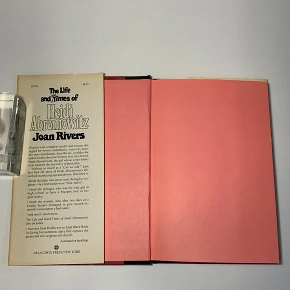 The Life And Hard Times of Heidi Abromowitz By Joan Rivers 1984 First Printing - Picture 11 of 12